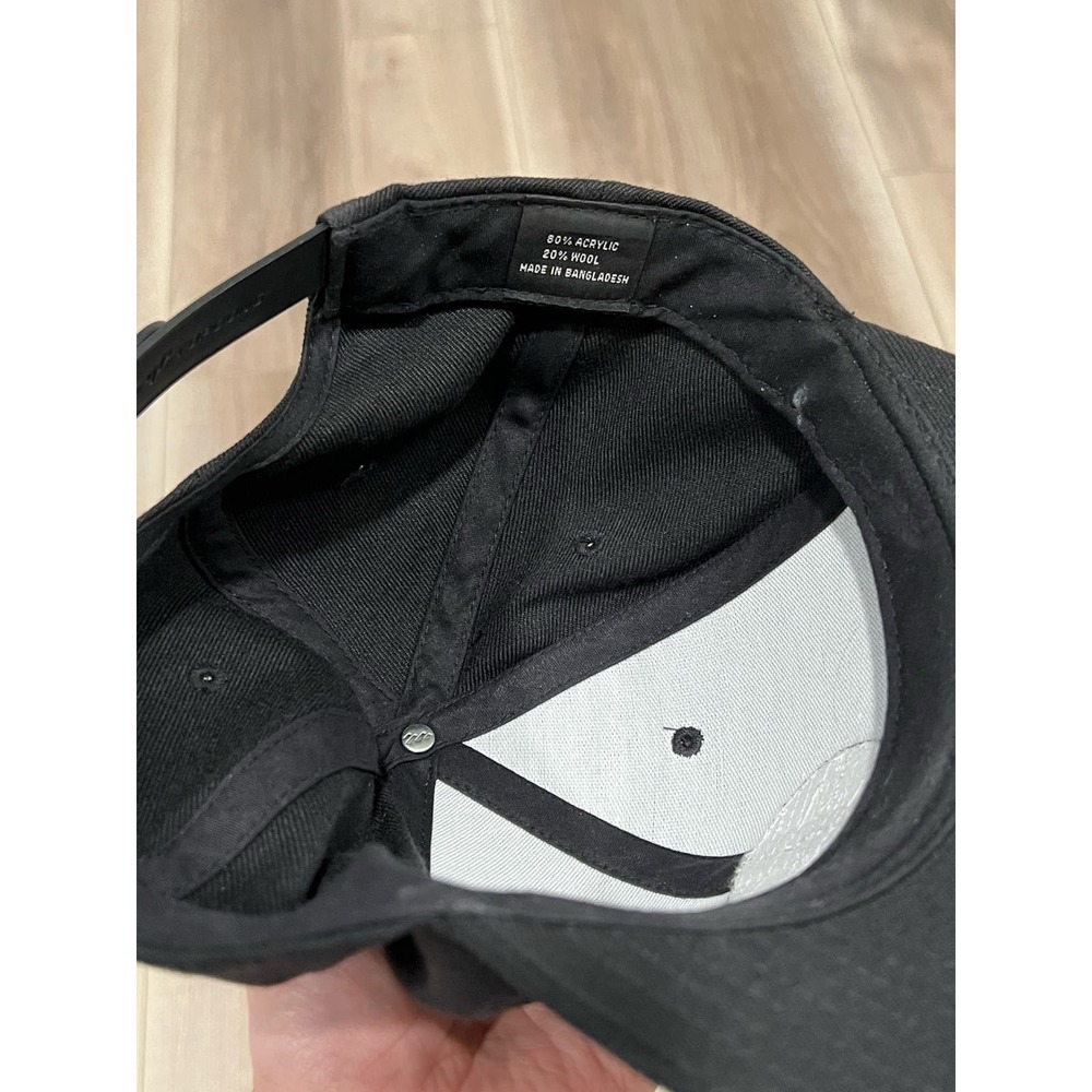 Rip Curl Snap Hat, Black, #393-B‎ - Picture 2 of 2